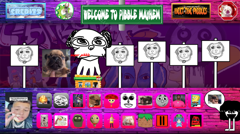 Cover for Incredibox Pibble Mayhem PC