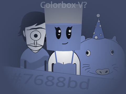 Cover for Colorbox #7688bd